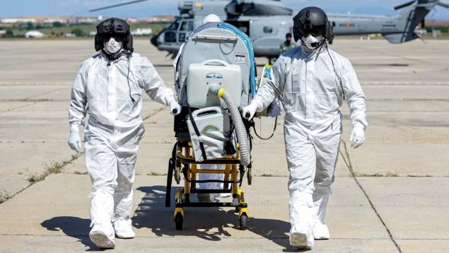 Peróxido de hidrógeno, el principal desinfectante utilizado en el barco infectado de hantavirus
