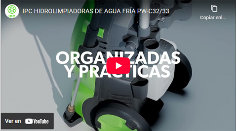 Máxima potencia y eficiencia con las nuevas hidrolimpiadoras de agua fría de IPC