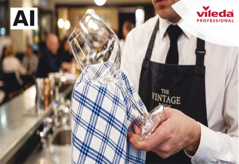 Vileda Professional lanza TeaTowel, la bayeta con un secado impecable